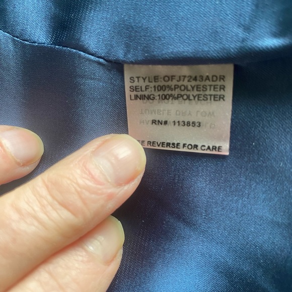 SUGAR+ LIPS embroidered blazer SZ S - Picture 8 of 8